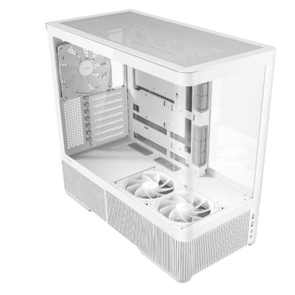 Cabinet Midi-Tower Antec C6 CURVE AIR WHITE Nero - SKU: C6CURVEAIRW - Immagine 2
