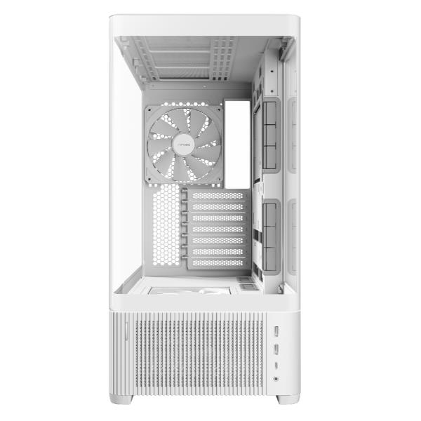 Cabinet Midi-Tower Antec C6 CURVE AIR WHITE Nero - SKU: C6CURVEAIRW - Immagine 3