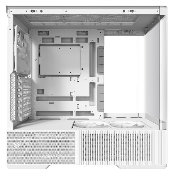Cabinet Midi-Tower Antec C6 CURVE AIR WHITE Nero - SKU: C6CURVEAIRW - Immagine 6