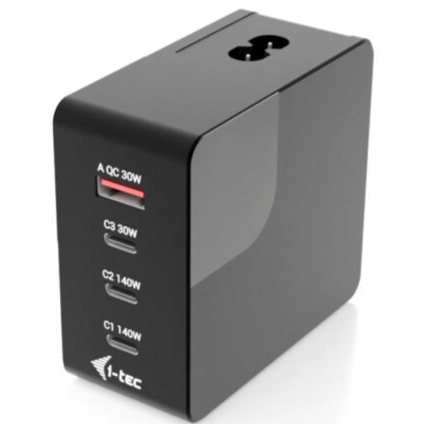 Caricabatterie I-Tec USB-C PD 3.0 140W Nero - SKU: CHARG-INTG140W - Immagine 4