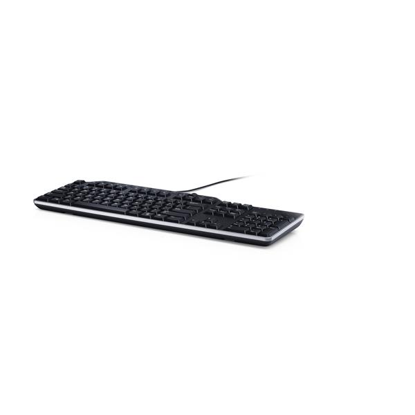 Tastiera Dell USB QWERTY Inglese Internazionale Nero - immagine 2