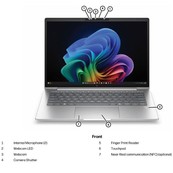 Notebook HP EliteBook 6 G2a 14 AMD Ryzen AI 7 16GB 512GB - SKU: DL5S2AT - Immagine 4