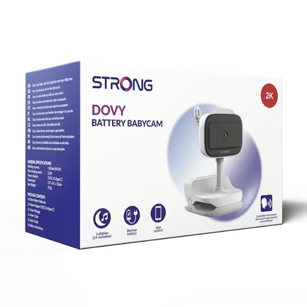 Telecamera IP Strong DOVY Battery Baby Cam Wi-Fi Interno - SKU: DOVY - Immagine 5