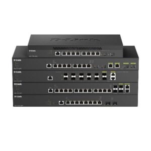 Switch D-Link DXS-1210-10MP Smart Managed PoE 8x10GbE - SKU: DXS-1210-10MP