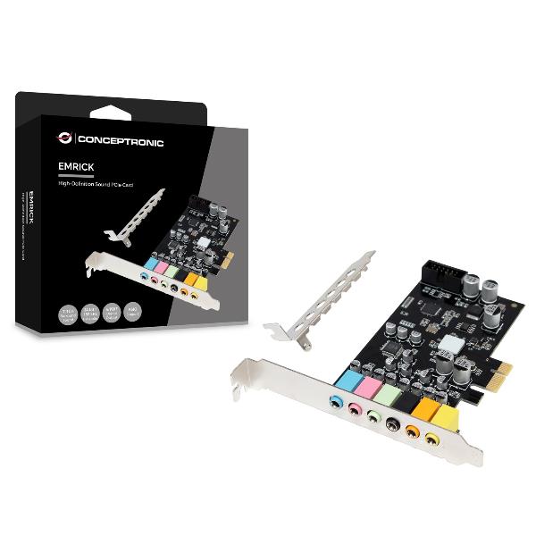 Scheda Audio PCI-E Conceptronic HD Sound Nero - SKU: EMRICK15B - Immagine 6