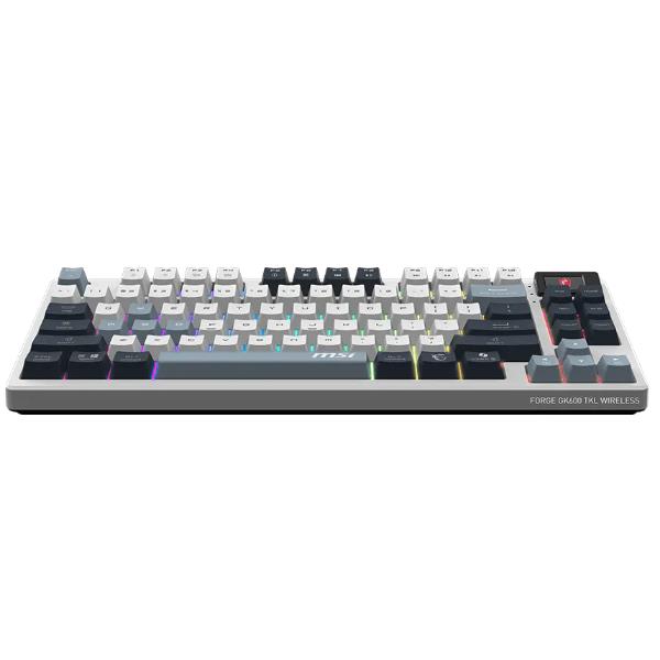 Tastiera Gaming MSI FORGE GK600 TKL W SKY IT Wireless Bianco - SKU: FORGEGK600TKLWS - Immagine 3
