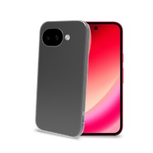 Celly GELSKIN - Cover morbida trasparente in TPU compatibile con Google Pixel 10a - Cover