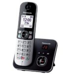 Telefono Cordless Panasonic KX-TG6861JTB Segreteria 6 Portatili