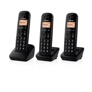 Telefono Cordless Panasonic KX-TGB613JTB Trio 3 Portatili Vivavoce