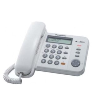 Telefono Fisso Panasonic KX-TS580EX1W con Vivavoce