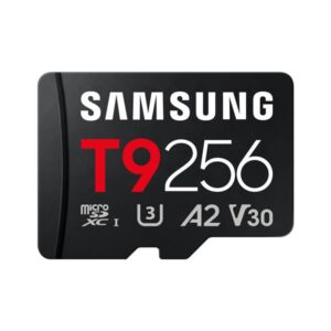 Memory Card Samsung MicroSD T9 256GB Classe 10 200MBs - SKU: MB-MH256T/WW