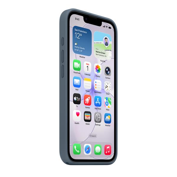 Cover Apple iPhone 17E Silicone Blu - SKU: MHWE4ZM/A - Immagine 2