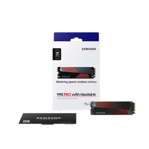 SSD Samsung 990 PRO 1TB con Dissipatore PCIe 4.0 NVMe - immagine 3
