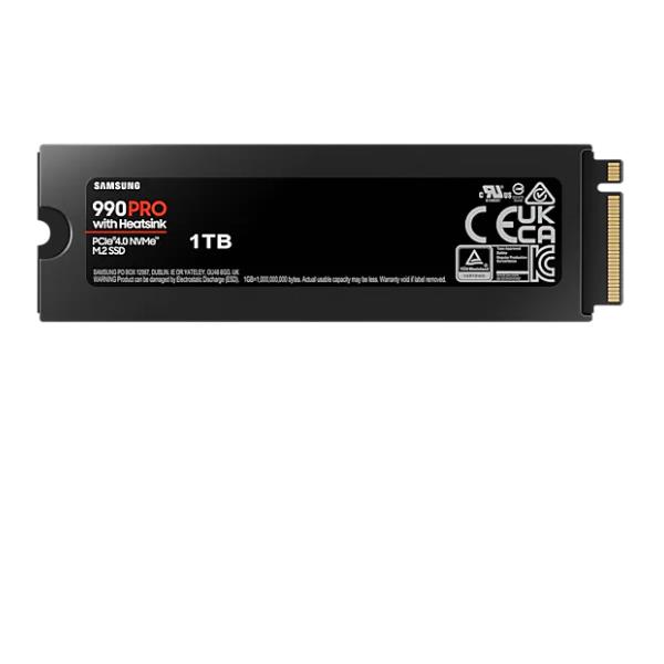 SSD Samsung 990 PRO 1TB con Dissipatore PCIe 4.0 NVMe - immagine 5
