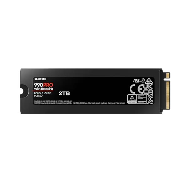 SSD Samsung 990 PRO 2TB con Dissipatore PCIe 4.0 NVMe - immagine 4