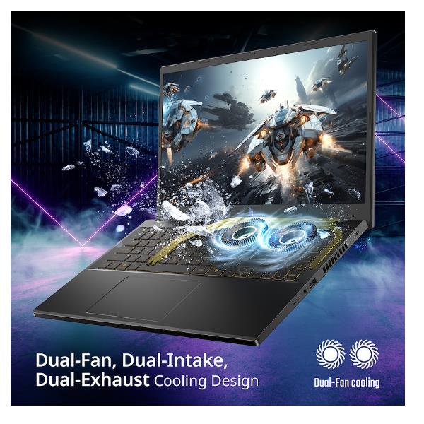 Notebook Gaming Acer ANV15-52-9420 i9-13900H 16GB RAM 1TB SSD RTX 5060 15.6 - SKU: NH.QZ8ET.003 - Immagine 11