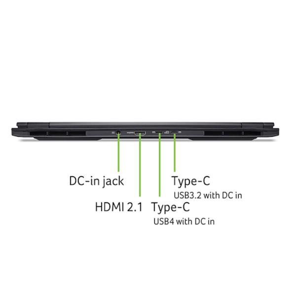 Notebook Gaming Acer AN16S-61-R3ZJ Ryzen AI 9 32GB RTX 5070 Ti 1TB - SKU: NH.U06ET.004 - Immagine 7