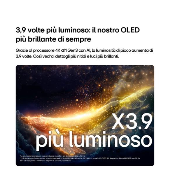 TV LG 48 OLED EVO AI G6S 4K UHD Smart WebOS26 - SKU: OLED48G66LS.API - Immagine 15