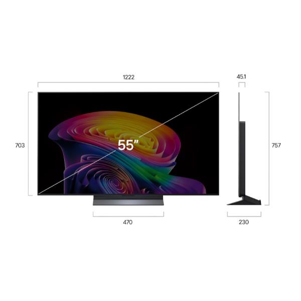 LG 55 OLED EVO AI C6 4K ULTRA HD WEBOS26 - BASE CENTRALE - TV e Hotel TV - SKU: OLED55C65LA.API - Immagine 11