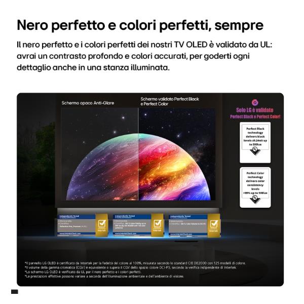 LG 55 OLED EVO AI C6 4K ULTRA HD WEBOS26 - BASE CENTRALE - TV e Hotel TV - SKU: OLED55C65LA.API - Immagine 7