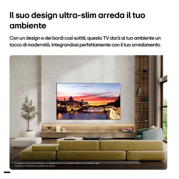 LG 55 OLED EVO AI C6 4K ULTRA HD WEBOS26 - BASE CENTRALE - TV e Hotel TV - SKU: OLED55C65LA.API - Immagine 8