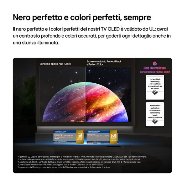 TV LG 77 OLED EVO AI G6 4K UHD WebOS26 Smart TV - SKU: OLED77G64LW.API - Immagine 4