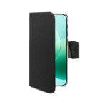Custodia Celly WALLY Honor 600 Lite Pelle Sintetica Nero