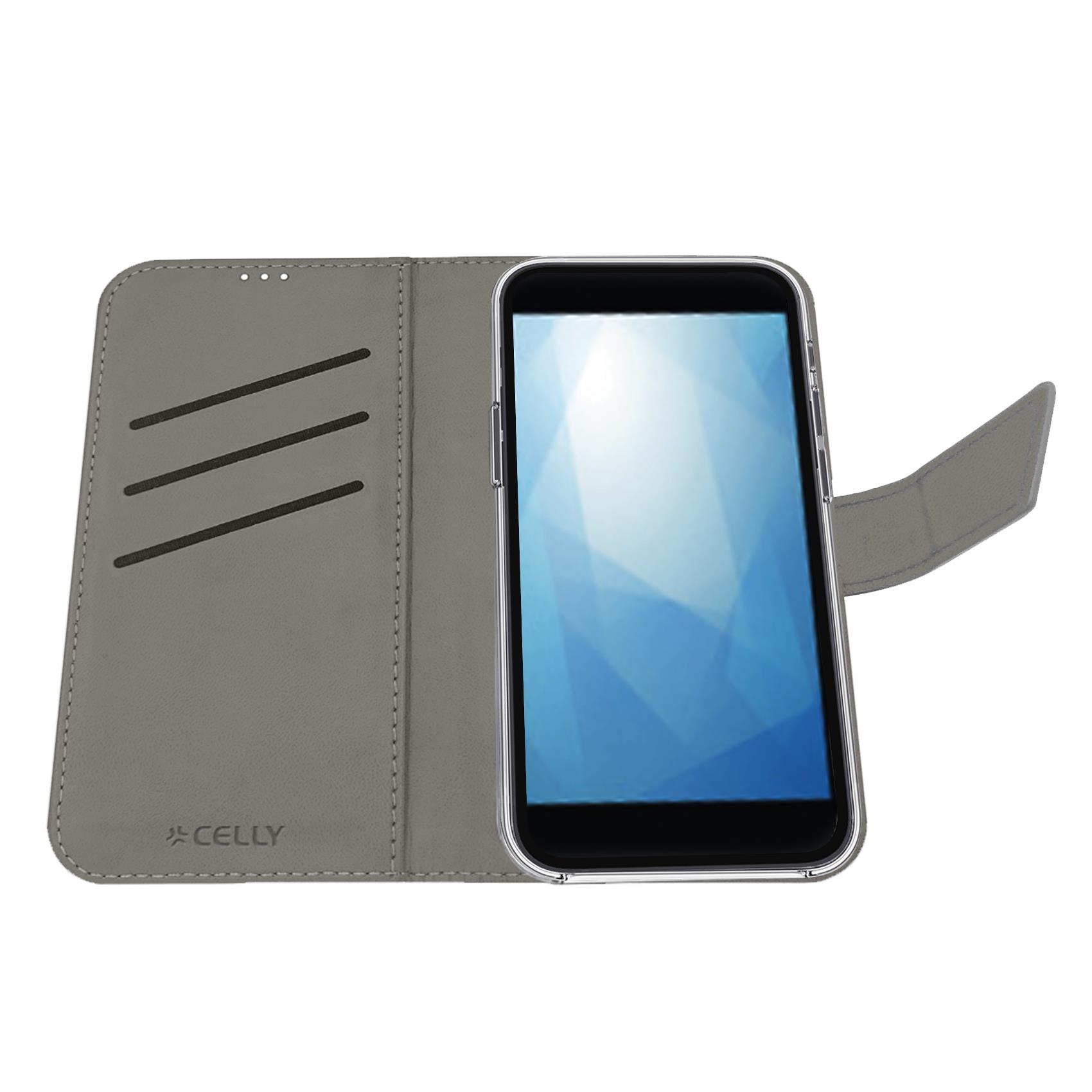 Custodia Celly WALLY Honor 600 Pro Pelle Sintetica Nero - SKU: WALLY1184 - Immagine 3