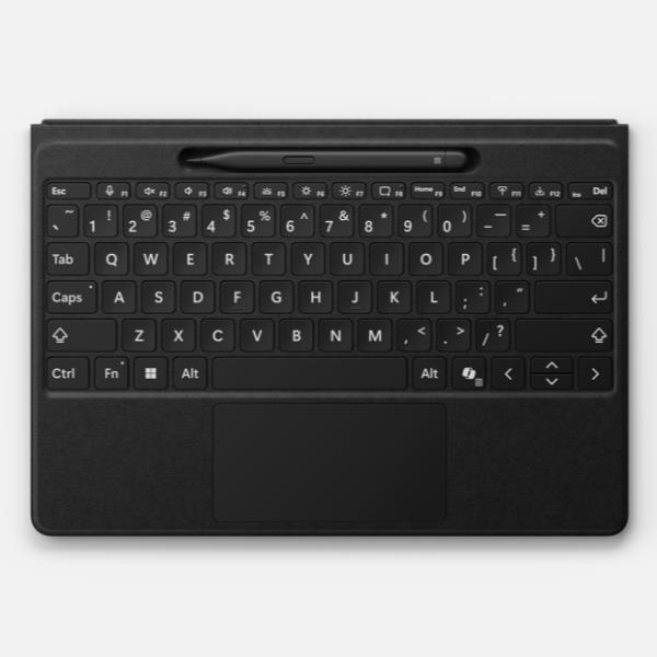 Cover con Tastiera Microsoft PRO BUNDLE FLEXSLIM PEN BLA UK per Tablet - SKU: Y8U-00004 - Immagine 3