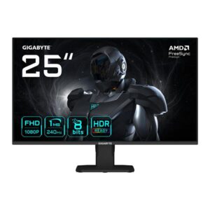 Monitor Gaming Gigabyte GS25F 24.5 Fast IPS 165Hz - SKU: 20VM0-G25F2ABM