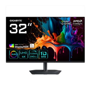 Monitor Gaming Gigabyte MO32U 31.5 OLED 4K UHD - SKU: 20VM0-MO32U2BT