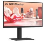 Monitor LG 27BA75QB-B 27″ IPS 2560×1440 Regolabile in Altezza per Ufficio
