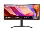 Monitor 34″ LG 34BQ65VA Curvo VA 21:9 3440×1440 per Ufficio