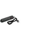 Multipresa Legrand 6 Prese 10A con Interruttore Luminoso Cavo 1.5m Antracite