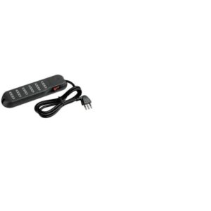 Multipresa Legrand 6 Prese 10A con Interruttore Luminoso Cavo 1.5m Antracite
