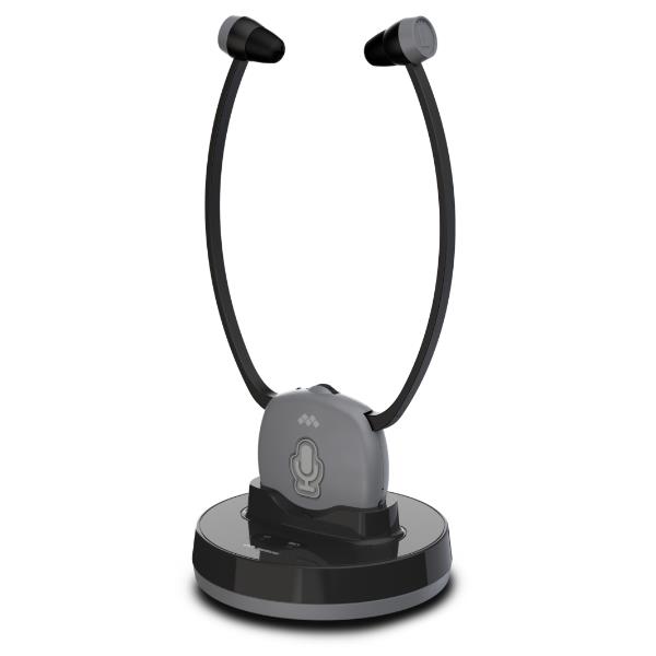 Cuffie TV Meliconi Easy Audio Grigie Senza Fili - SKU: 497339 - Immagine 2