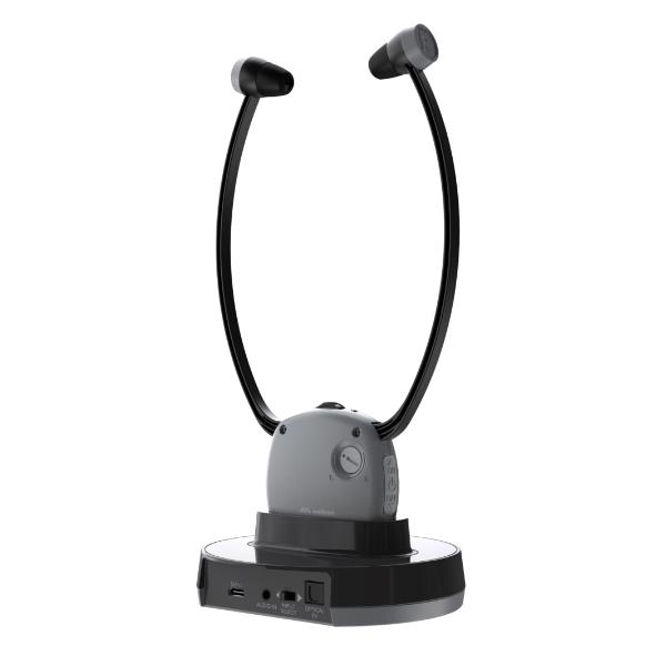 Cuffie TV Meliconi Easy Audio Grigie Senza Fili - SKU: 497339 - Immagine 4