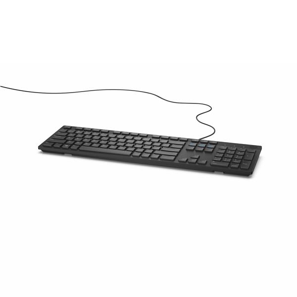 Tastiera Dell KB216 Multimedia USB - Cablata, Layout Inglese, Nero - SKU: 580-ADHY - Immagine 4