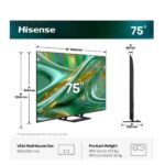 TV Hisense 75E89S Mini LED 4K UHD Smart VIDAA 144Hz