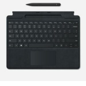 Custodia con Tastiera Microsoft Surface Pro 9101112 Nero Alcantara - SKU: 8XB-00143