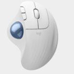 Mouse Trackball Logitech ERGO M575S Wireless Bluetooth Bianco