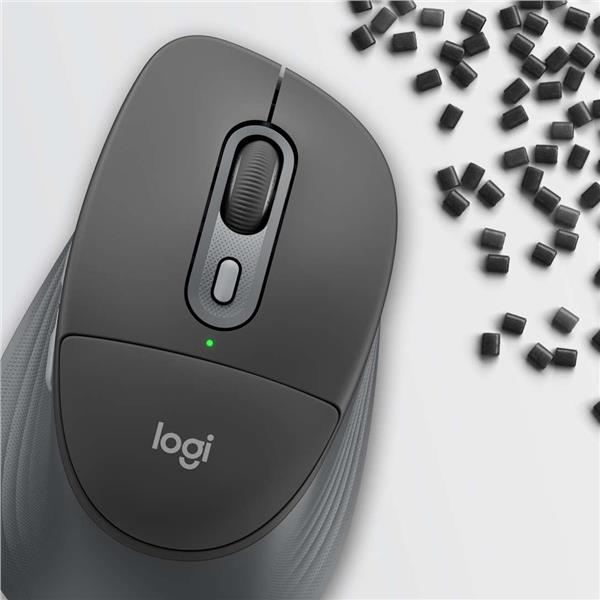 Mouse Wireless Logitech M850 L Nero Ergonomico Bluetooth - SKU: 910-007715 - Immagine 4