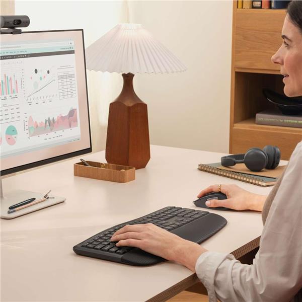 Mouse Wireless Logitech M850 L Nero Ergonomico Bluetooth - SKU: 910-007715 - Immagine 5