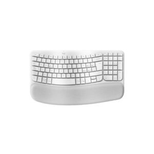 Tastiera Wireless Logitech Wave Keys Ergonomic Bianca ITA - SKU: 920-012294