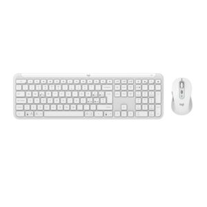 Kit Tastiera e Mouse Logitech SIGNATURE SLIM COMBO MK950 Bianco Retroilluminato - SKU: 920-012597