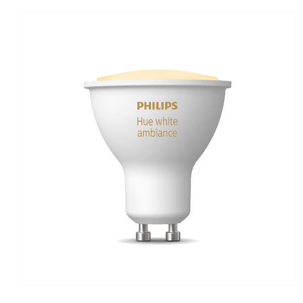 Lampadina Smart Philips Hue White Ambiance GU10 4.3W 350 Lumen - immagine 2