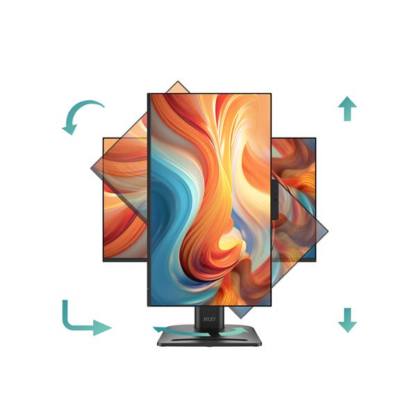 Monitor MSI PRO MP245PHG E14 23.8 IPS Full HD Pivot - SKU: 9S6-3PE69M-001 - Immagine 7