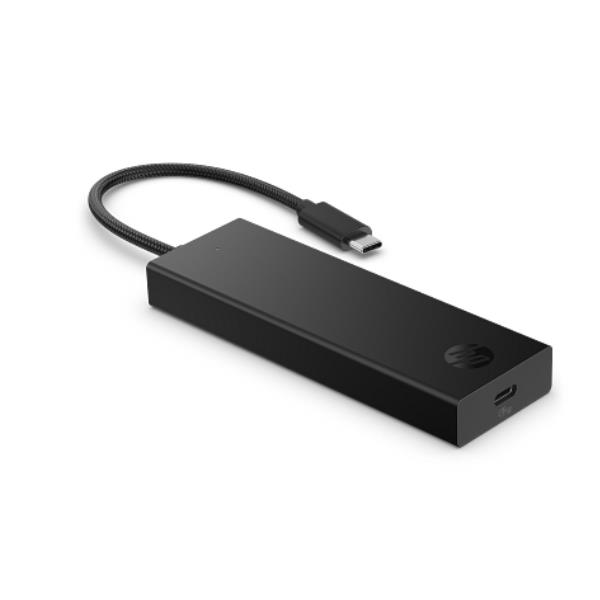 Hub USB-C HP 4K HDMI Nero - SKU: BR1U3AA - Immagine 2