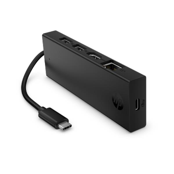 Hub USB-C HP 4K HDMI Nero - SKU: BR1U3AA - Immagine 4