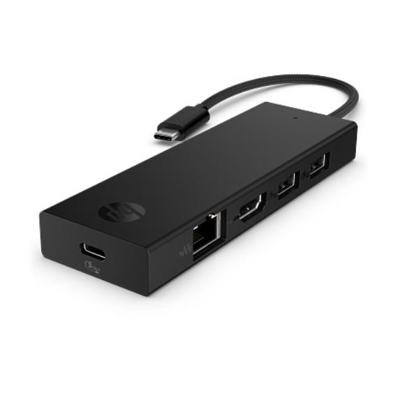 Hub USB-C HP 4K HDMI Nero - SKU: BR1U3AA - Immagine 5
